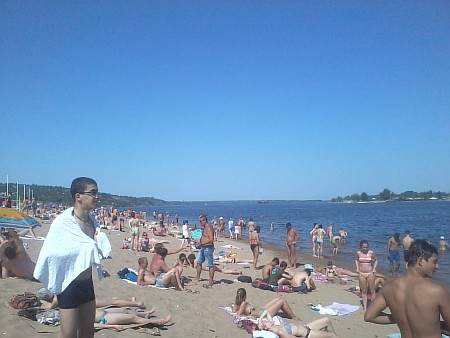затон пляж